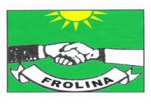 Destitution du Président du parti FROLINA