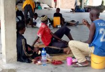 Des hommes suspects au port commercial de Rumonge