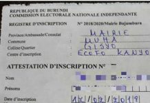 Burundi: Un récépissé ou un laissez-passer ?