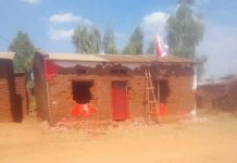 Le parti Uprona inaugure une permanence en décombres à Cibitoke