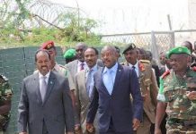 Le Président Pierre NKurunziza en Somalie